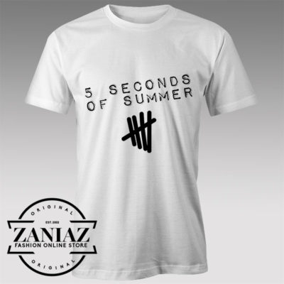 Tshirt 5 Second of Summer Best Songs