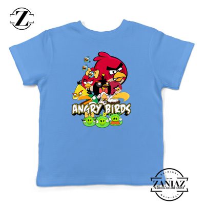 Buy Tshirt Kids Angry Birds Poster