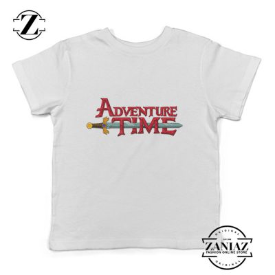 Custom Tshirt Kids Adventure Time Logo