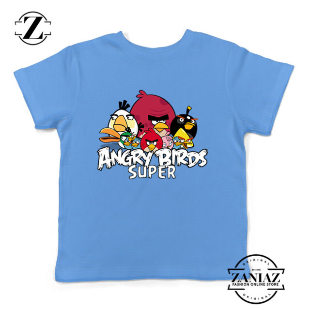 Custom Angry Birds Super Kids Tees