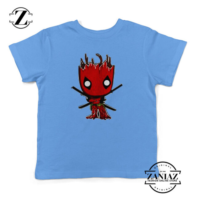 New Tshirt Kids Groot and Deadpool