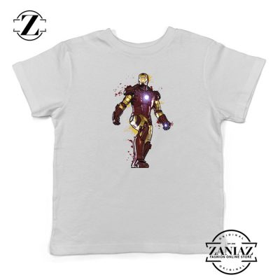 Buy Tshirt Kids Iron Man Face Paint