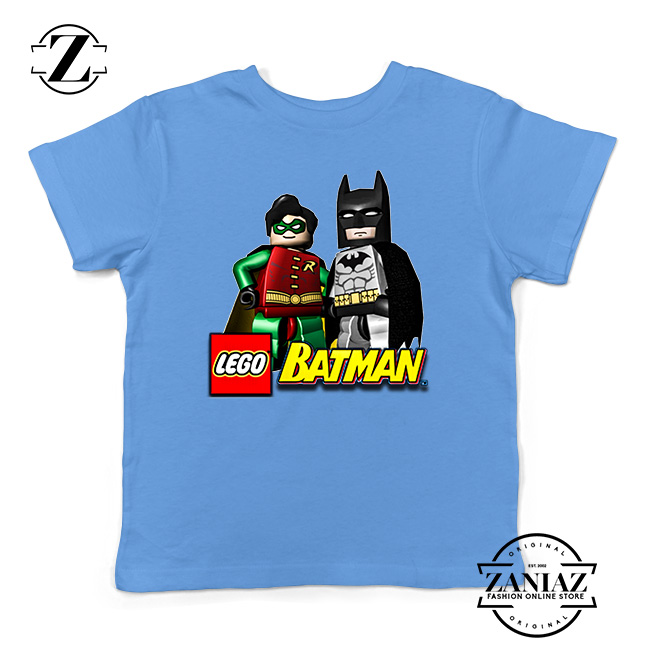 kaskade Spild Forbløffe Tshirt Kids Lego Batman Poster New Movie DC