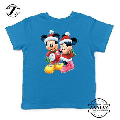 Tshirt Kids Mickey And Minie Christmas