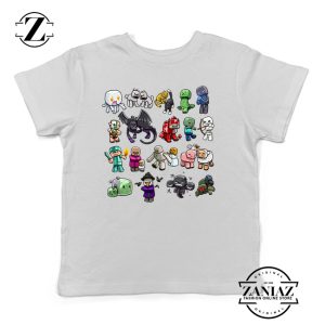 New Tshirt Kids Minecraft Characters