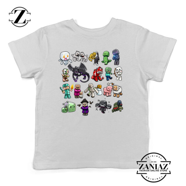 New Tshirt Kids Minecraft Characters