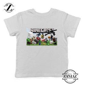 Tshirt Kids Minecraft Game Poster