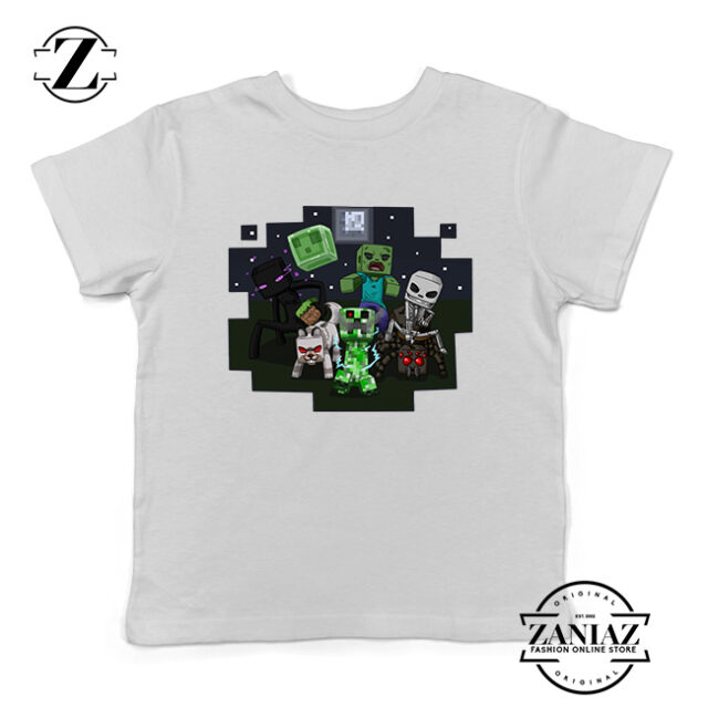 Buy Kids Shirt Design Minecraft Monsters