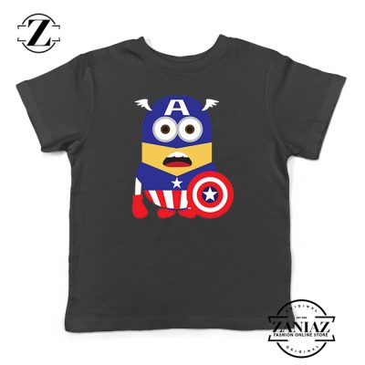 Buy Tshirt Kids Minion Captain America