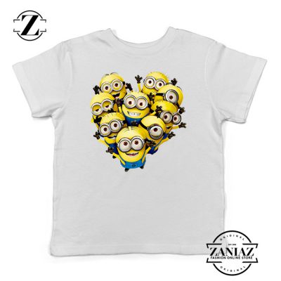 Tshirt Kids Minion Love and happy