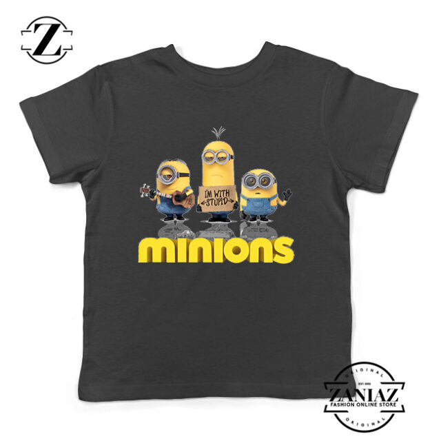 Tshirt Kids Minions Stupid