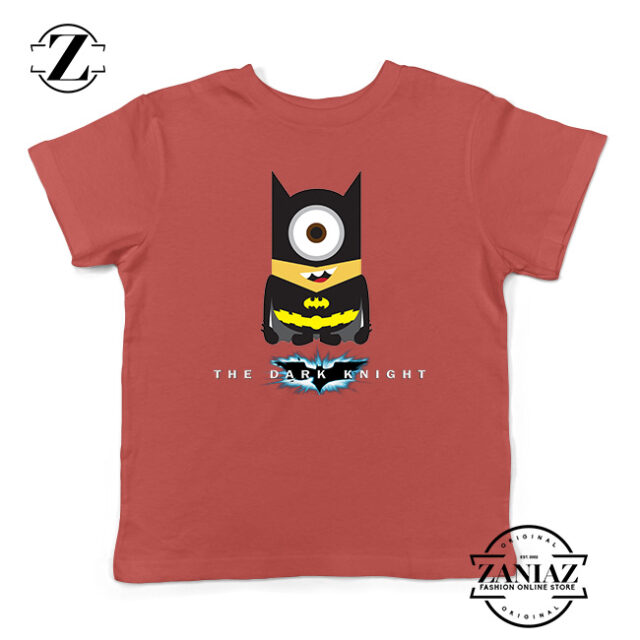 Funny Tshirt Kids Minions The Dark Knight