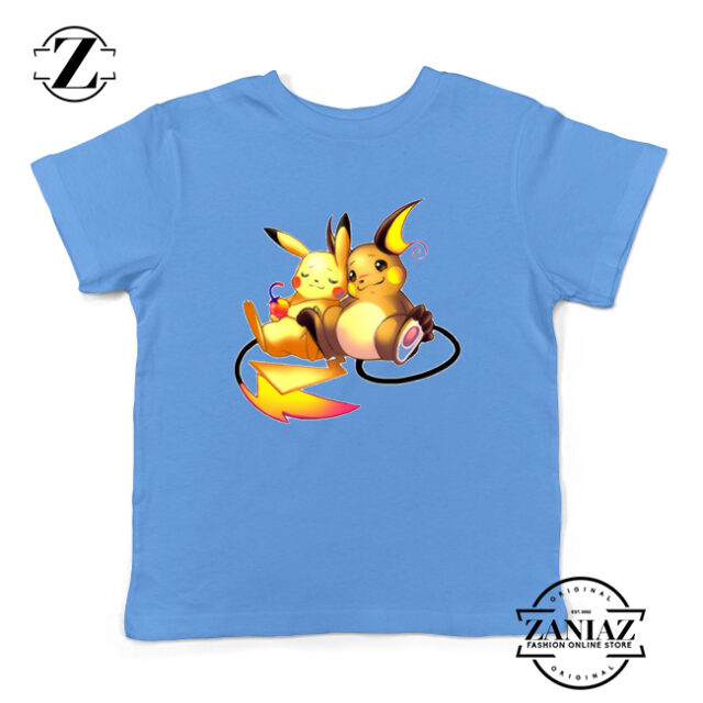 New Tshirt Kids Pikachu And Pichu