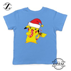 Cute Pokemon Tshirt Kids Pikachu Christmas