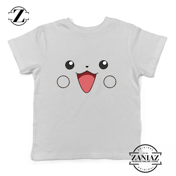 Buy Tshirt Kids Pikachu Cute Face