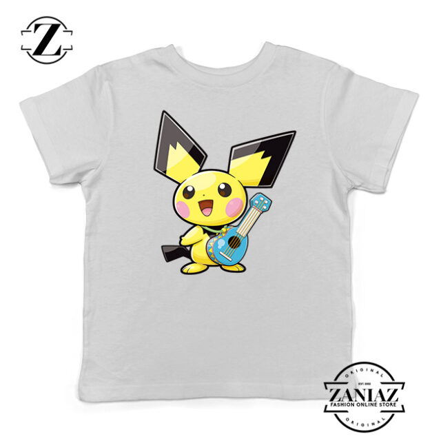 New 1 Tshirt Kids Meme Pikachu Play Music
