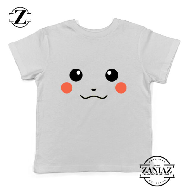 New Tshirt Kids Pikachu Smile Face