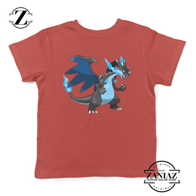 Tshirt Kids Pokemon Mega Charizard X