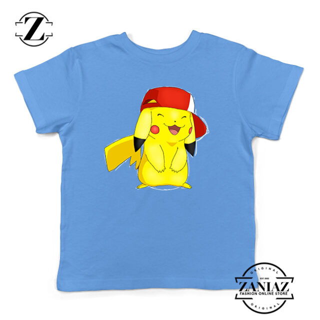 Tshirt Kids Pokemon Pika Smile