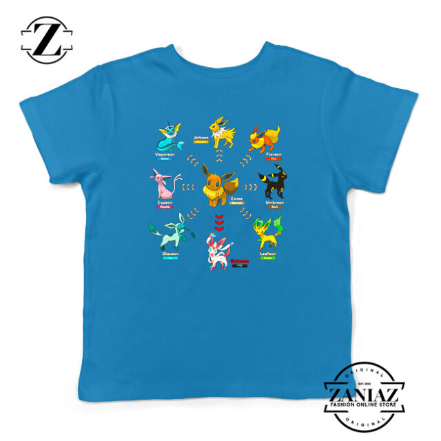 Tshirt Kids Pokemon Sylveon