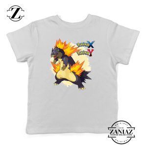 Buy Tshirt Kids Pokemon x y Mega Typhlosion