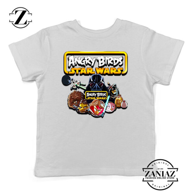 Tshirt Kids Star Wars Angry Birds