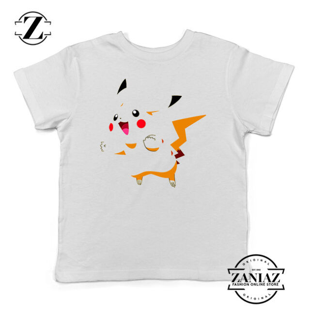 New Tshirt Kids Pikachu Art Evolution