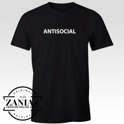 Antisocial Tshirt for Men and Women