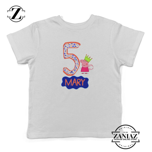 Peppa Pig Birthday Shirt Kids