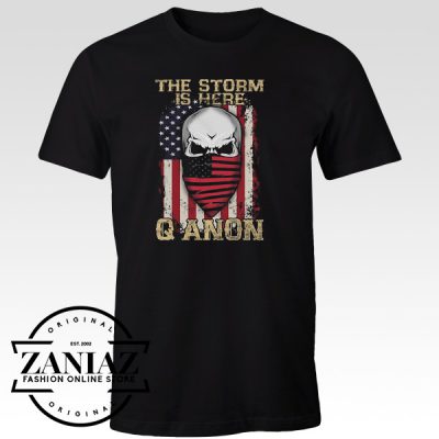 Buy Qanon Political Shirt The Storm Is Here
