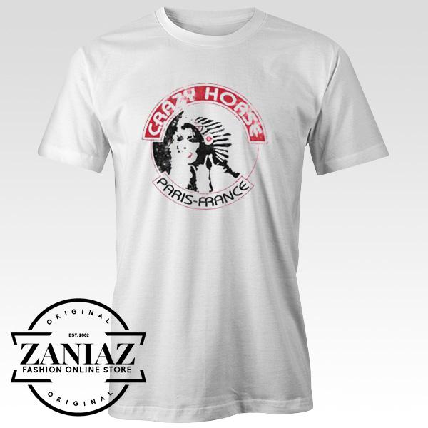 Buy Tshirt Crazy Horse Paris France