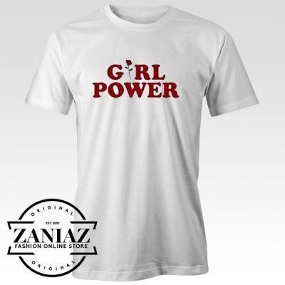 Girl Power Rose Custom Tee Shirts