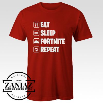 Fortnite Gaming Eat Sleep Repeat Gamer T Shirt