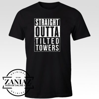 Cheap T-Shirt Fortnite Straight Outta Tilted Towers