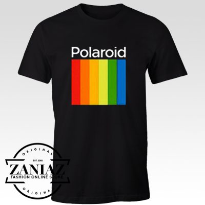 Cheap Graphic Design Tee Shirt Polaroid Tshirt for Mens