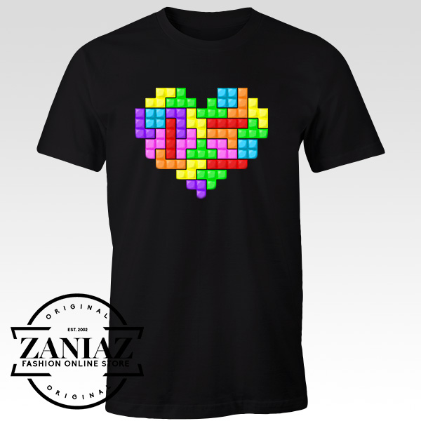 Cheap Graphic Tshirt For the Love of Tetris Men t-shirt Adult