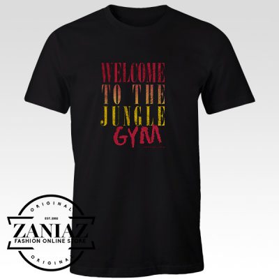 Cheap Tshirt Welcome to the Jungle Gym Guns N' Roses fans