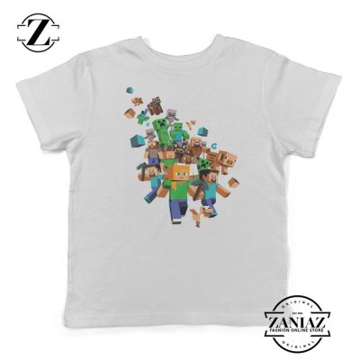 Buy Edition Xbox 360 Minecraft Characters Kids Tee