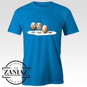 Buy Funny Egg Cartoon Illustration Design Tee Shirt
