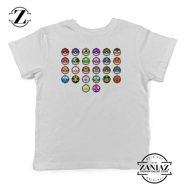 Buy Poke Ball Pokemon Sun and Moon Kids T-Shirt