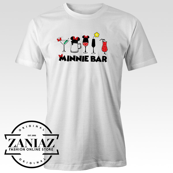 Cheap Minnie Bar Disney Tee Shirt Mickey Mouse tshirt