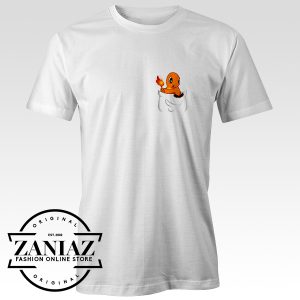 Cheap Tee Shirt Burnt Pocket Charmander T Shirt