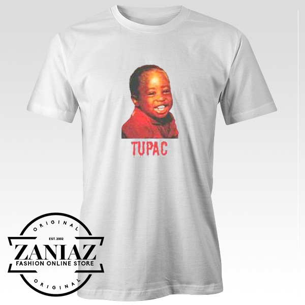 Custom Cheap Tee Shirt Young Tupac Shakur T shirt