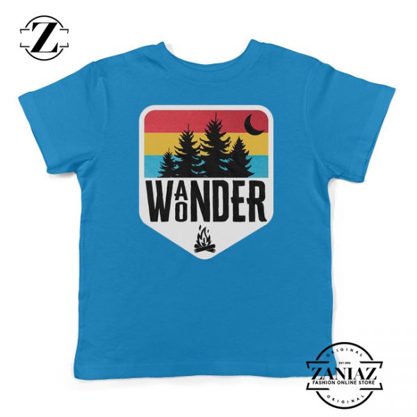 Kids Shirt Wander Wonder Camp Shirt Boys Shirts