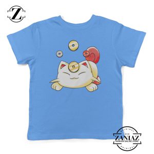 Kids Tee Illustration Cartoon Kids Shirt Pokemon