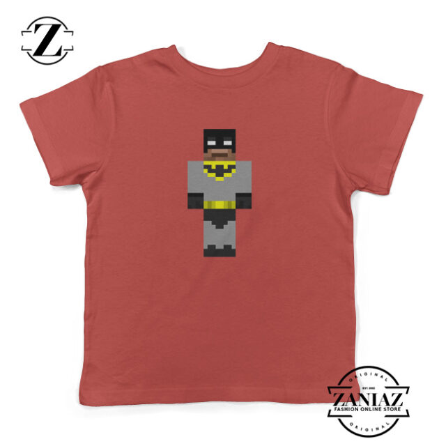 Cheap Minecraft Batman Kids T-Shirt