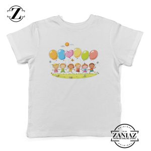 Cheap Youth Tee Child Balloon Cute Kids T-Shirt