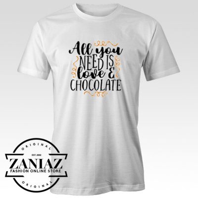 Chocolate Lover T-Shirt Chocolate Day Shirt Adult