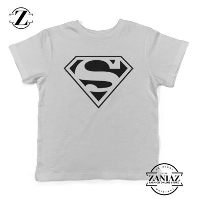 Gift Kids Shirt Superman Logo Birthday Youth Tee