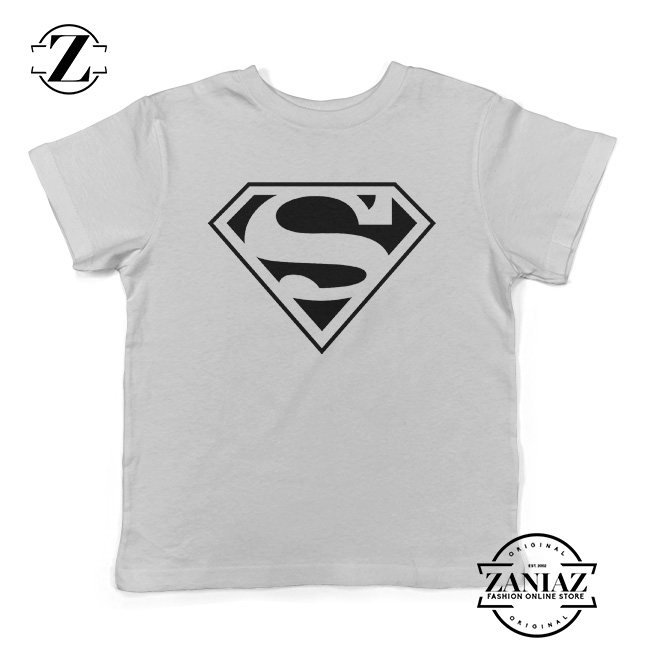 Emulatie Huisdieren Ontwaken Gift Kids Shirt Superman Logo Birthday Youth Tee 21